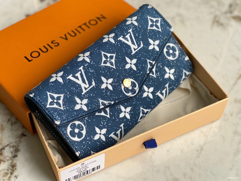 WIS SARAH WALLET Vuitton Louis 0716